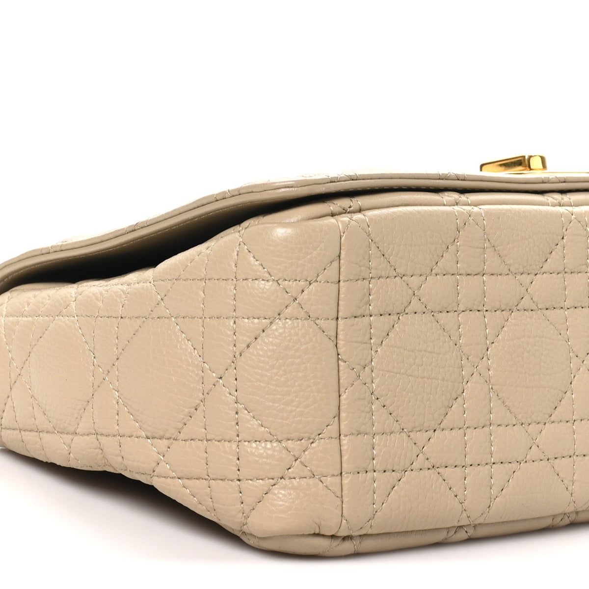 Supple Calfskin Cannage Medium Caro Bag Beige wholesalehk.shop