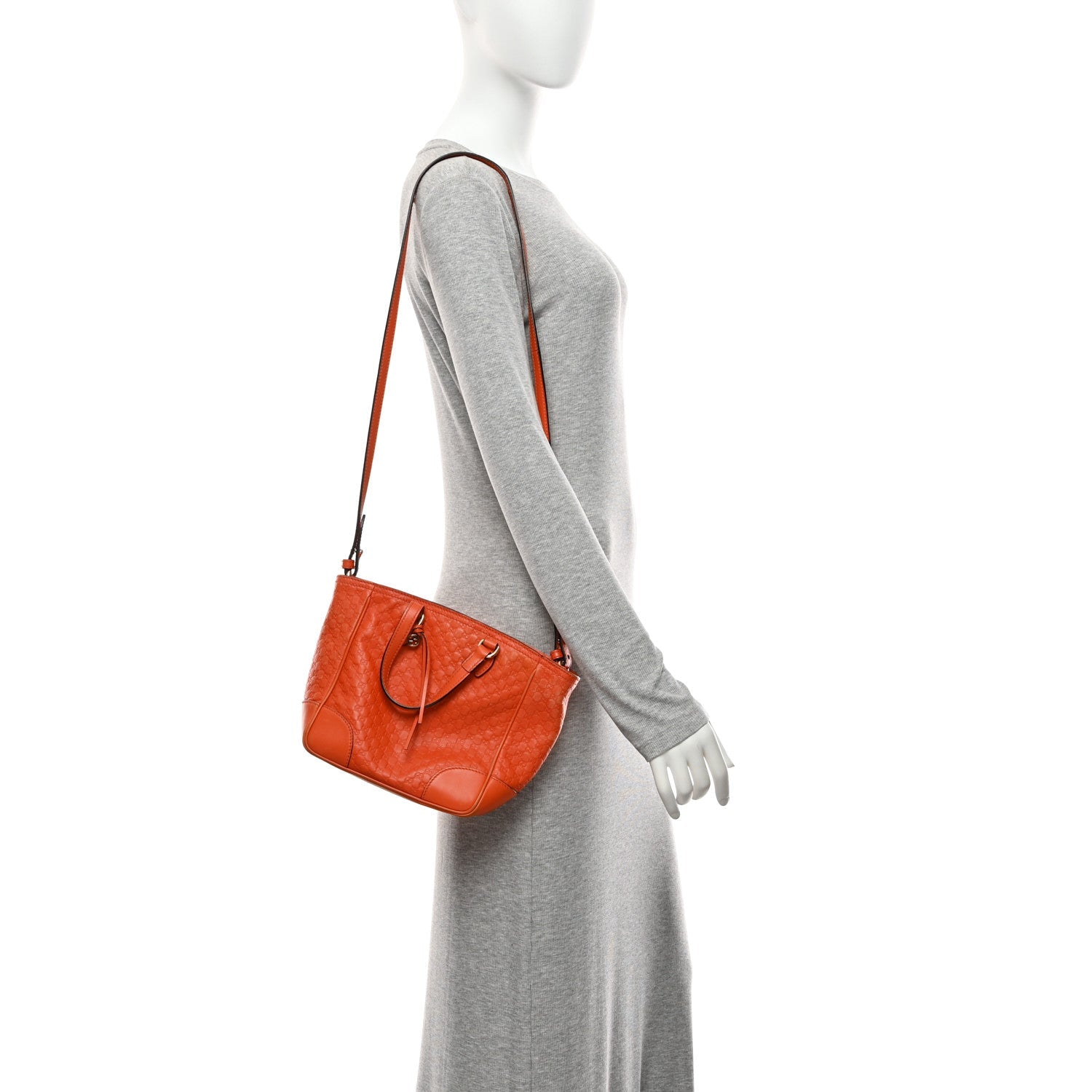 Microguccissima Small Bree Tote Sun Orange £¨ Direct shipment via from wholesalehk.shop