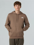 2026 New Arrival Felpa con Cappuccio Simple Dome Marrone wholesalehk.shop
