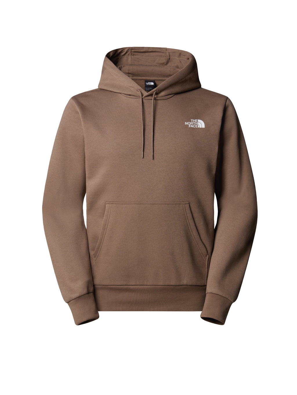 2026 New Arrival Felpa con Cappuccio Simple Dome Marrone wholesalehk.shop
