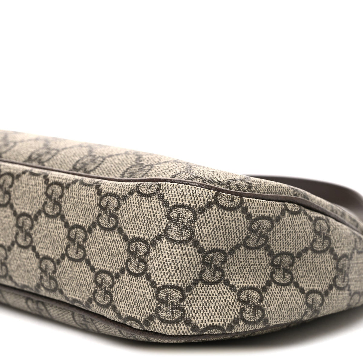 GG Supreme Monogram Textured Dollar Calfskin Small Ophidia Hobo Beige Ebony New Acero wholesalehk.shop