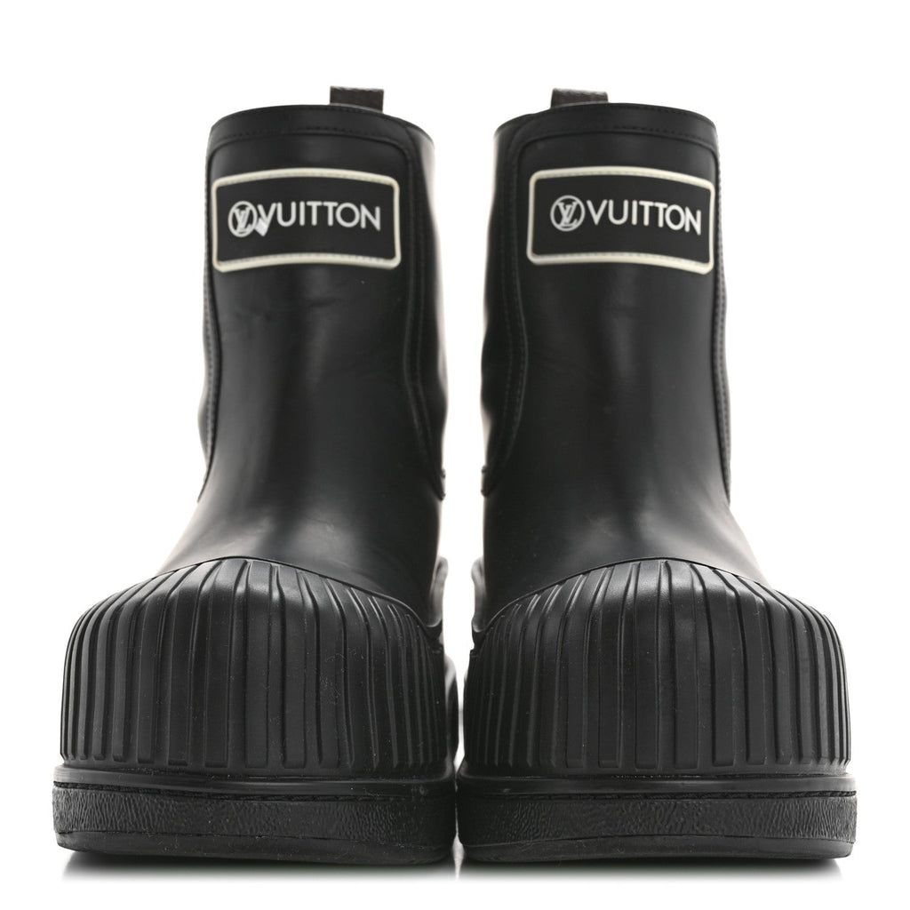 Calfskin Polar Flat Ankle Boots 38 Black £¨ Direct shipment via from wholesalehk.shop