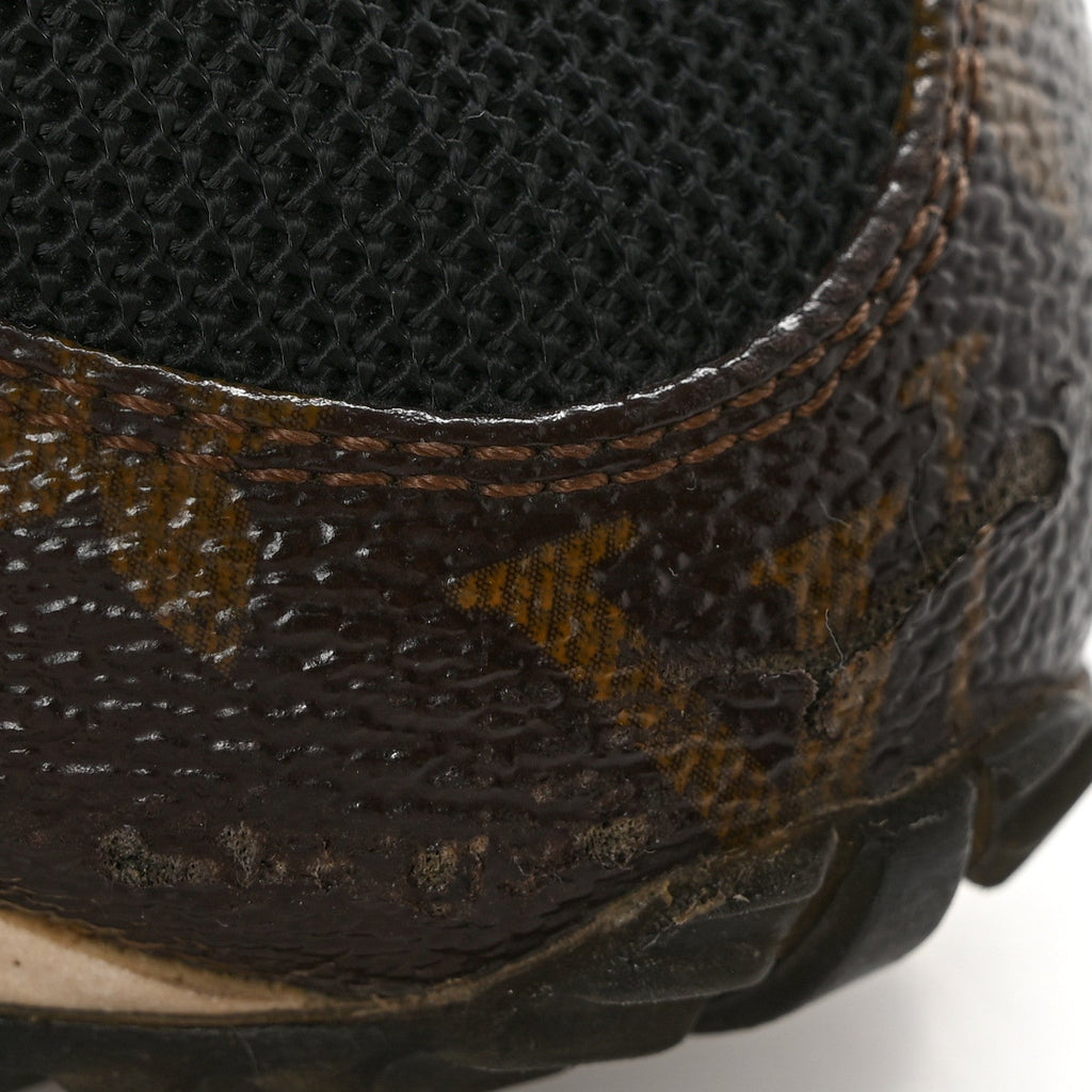 Suede Monogram Run Away Sneakers 37 Black £¨ Direct shipment via from wholesalehk.shop