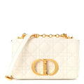 Calfskin Cannage Small Caro Bag Ivory wholesalehk.shop