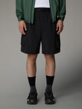 2026 New Arrival Pantaloncini Cargo in Tessuto WindWall Nero wholesalehk.shop