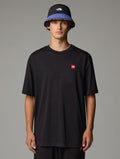 2026 New Arrival T-shirt Oversize con Stampa Nero wholesalehk.shop
