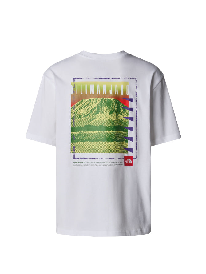 2026 New Arrival T-shirt Oversize con Stampa Bianco wholesalehk.shop