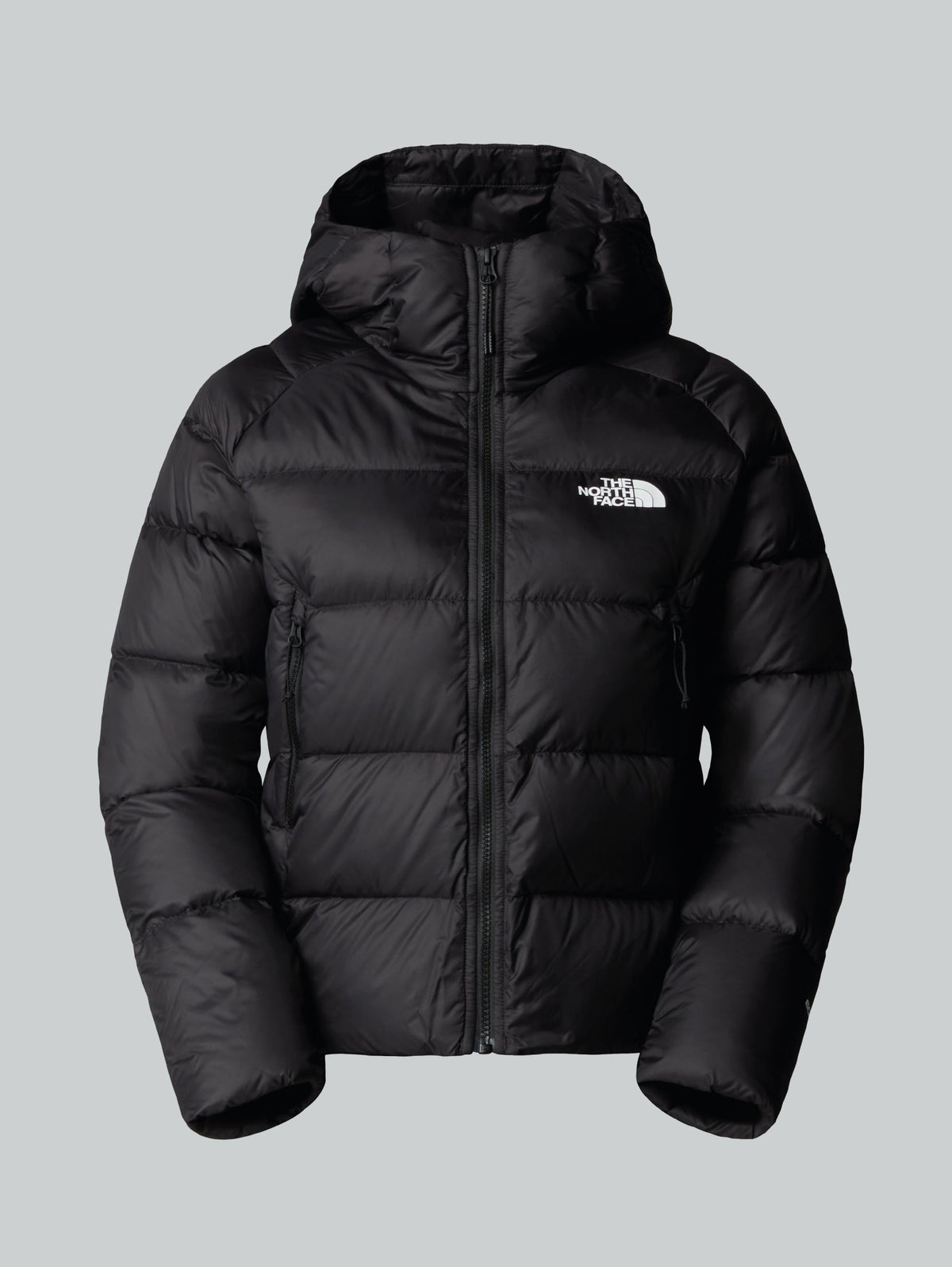 2026 New Arrival Giacca in Piumino con Cappuccio Hyalite Nero wholesalehk.shop