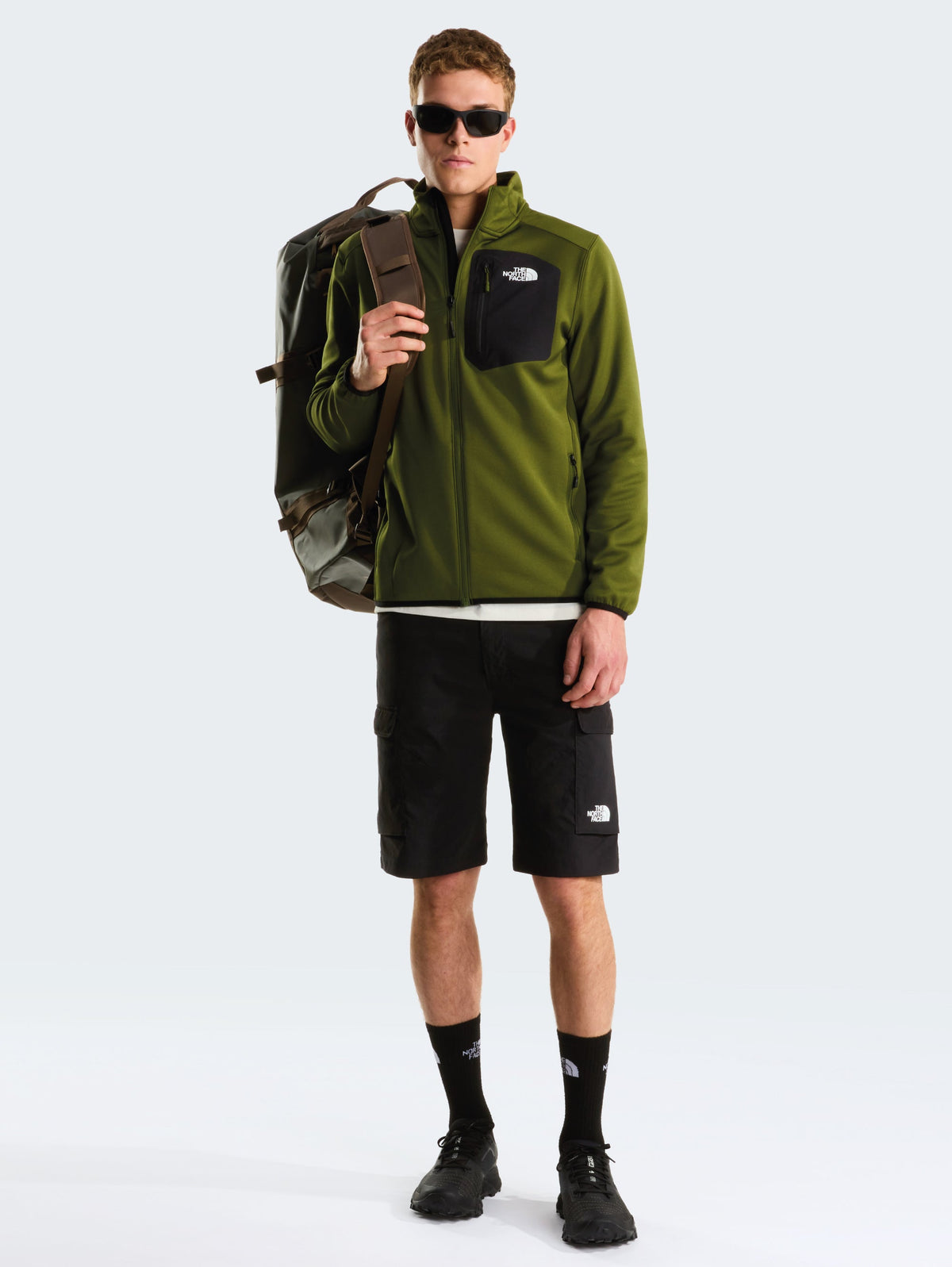 2026 New Arrival Shorts Cargo con Tasche a Toppa Nero wholesalehk.shop