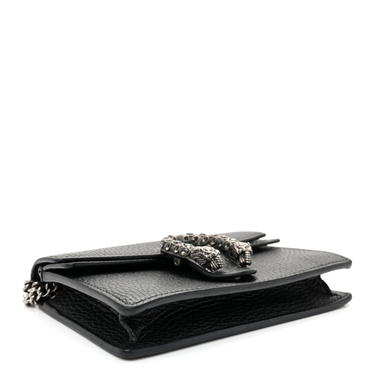Calfskin Super Mini Dionysus Shoulder Bag Black wholesalehk.shop