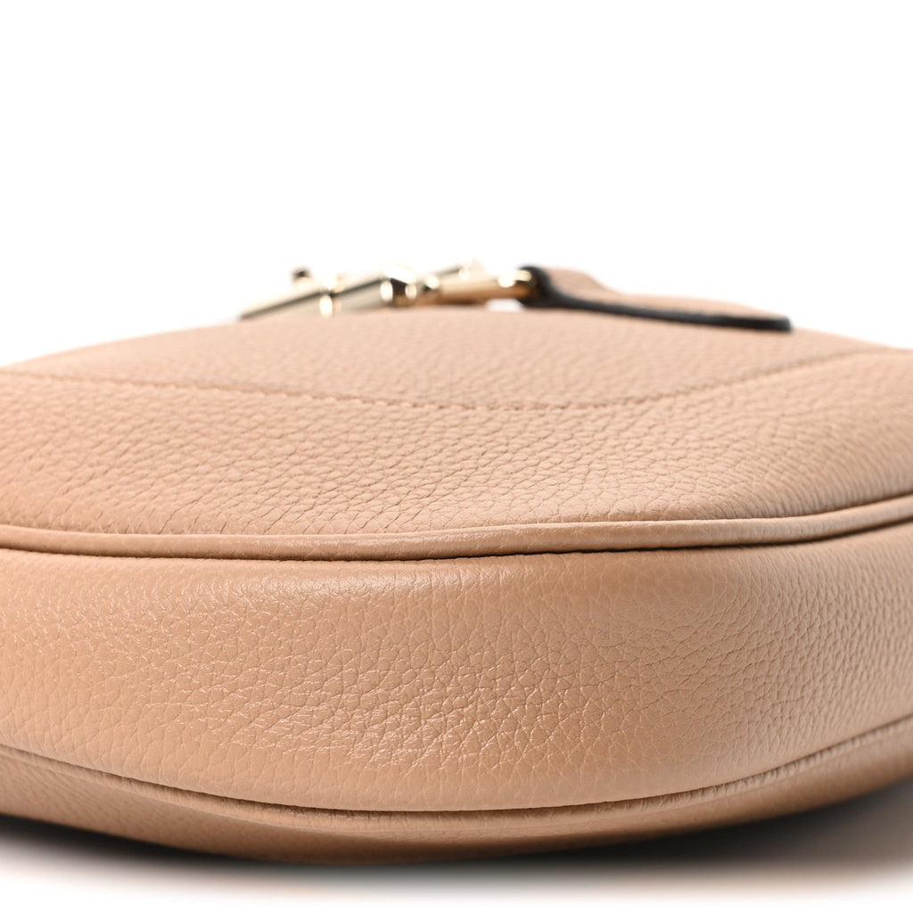 Grained Calfskin Web Medium Jackie 1961 Hobo Taupe £¨ Direct shipment via from wholesalehk.shop
