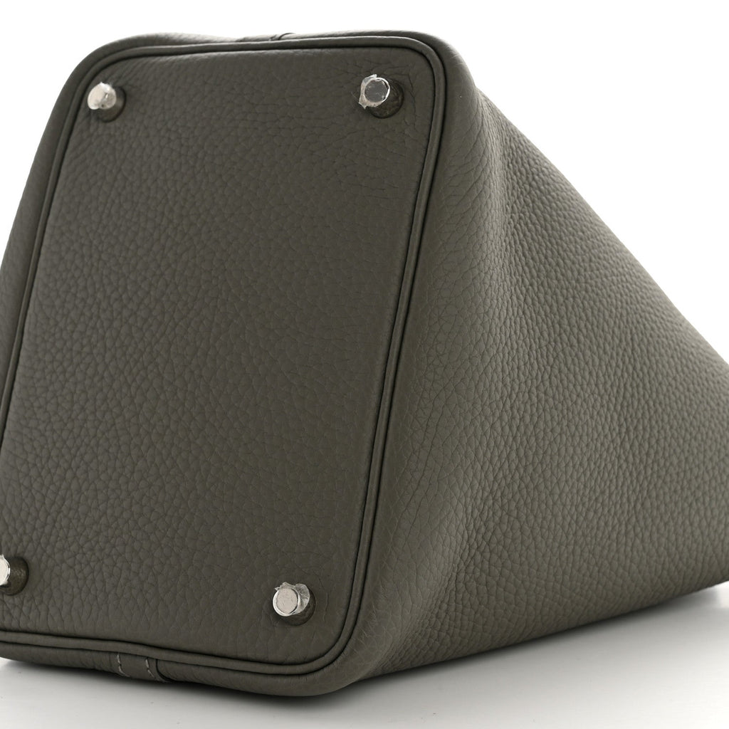 Taurillon Clemence Picotin Lock 18 PM Etain £¨ Direct shipment via from wholesalehk.shop