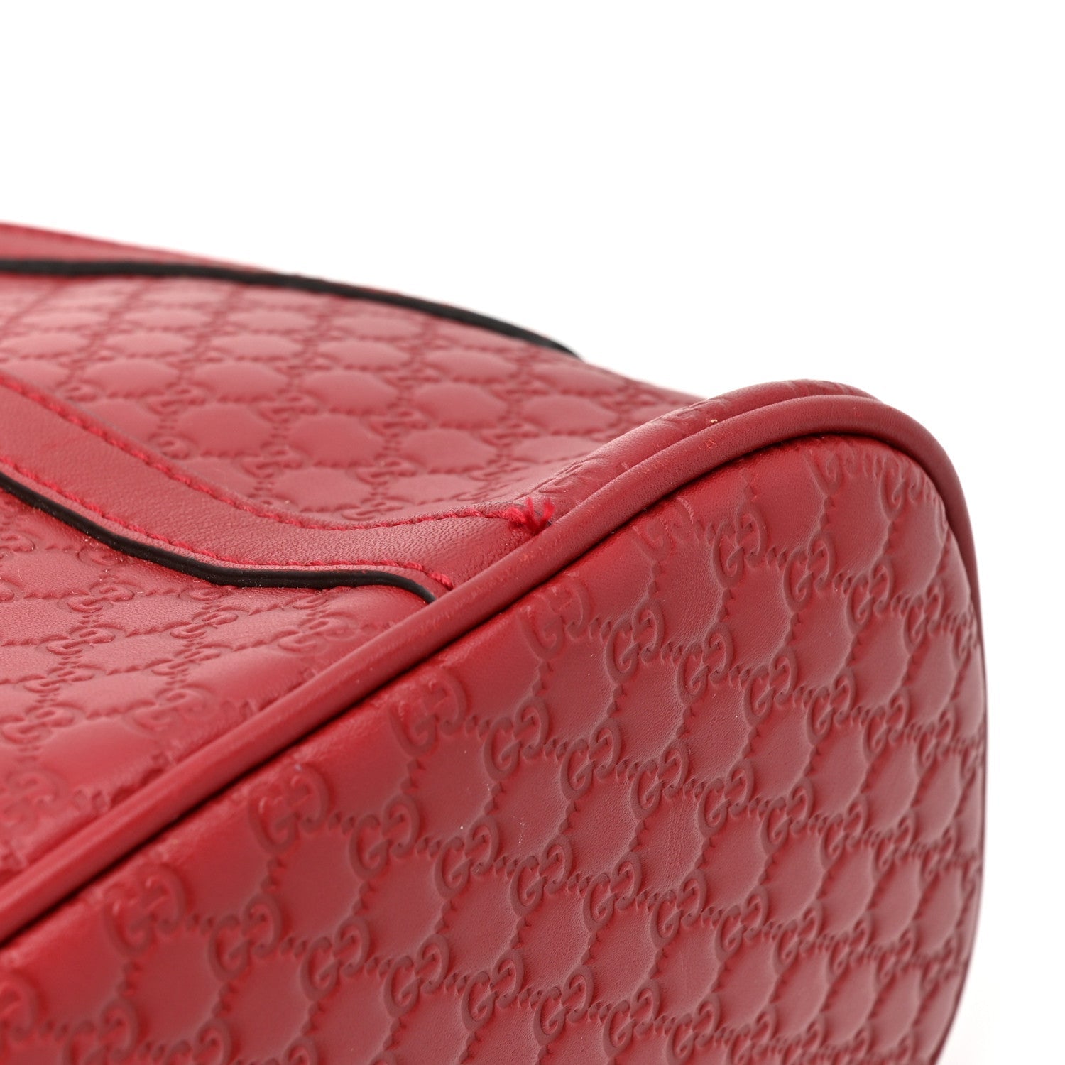 Soft Microguccissima Mini Dome Bag Rosso £¨ Direct shipment via from wholesalehk.shop