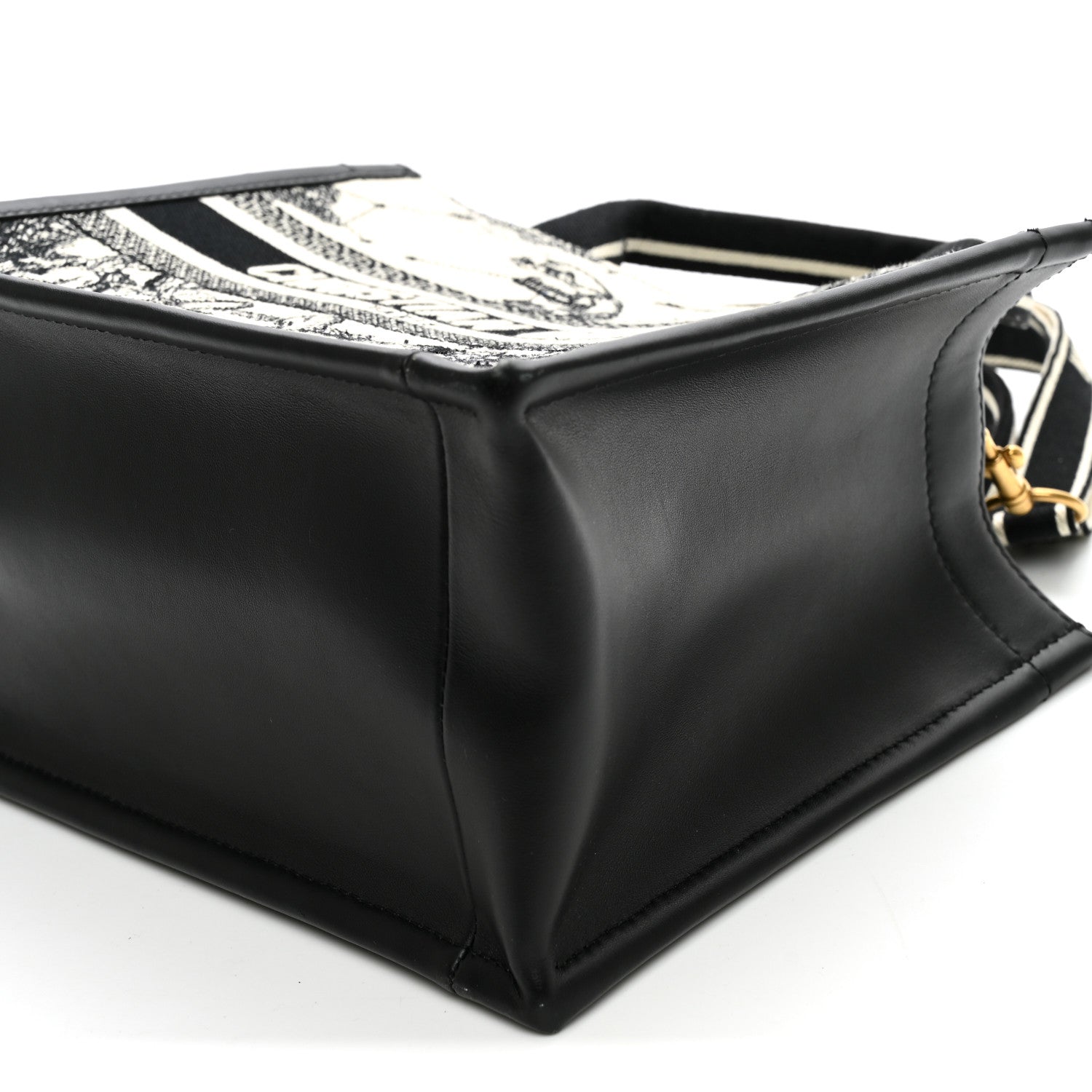 Calfskin Zodiac Toile De Jouy Small Book Tote With Strap Latte £¨ Direct shipment via from wholesalehk.shop