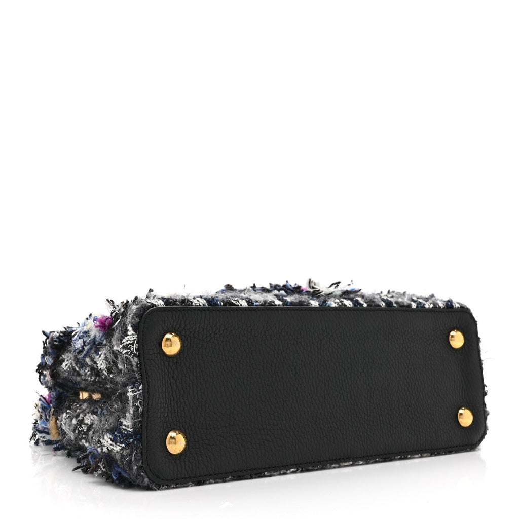 Tweed Calfskin Capucines MM Multicolor £¨ Direct shipment via from wholesalehk.shop
