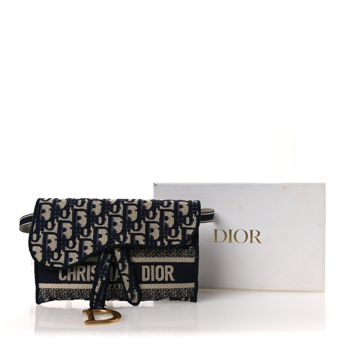 Oblique Slim Saddle Pouch Blue wholesalehk.shop