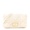 Calfskin Macrocannage Mini Caro Bag White wholesalehk.shop