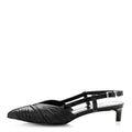 Calfskin Allure D'Orsay Slingback Pump 37.5 Black £¨ Direct shipment via from wholesalehk.shop