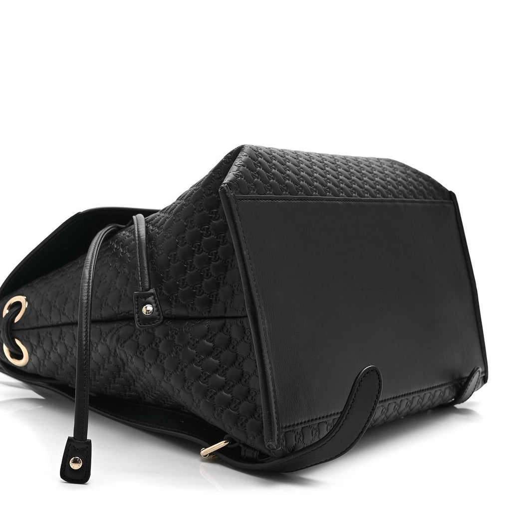 Microguccissima Drawstring Backpack Black £¨ Direct shipment via from wholesalehk.shop