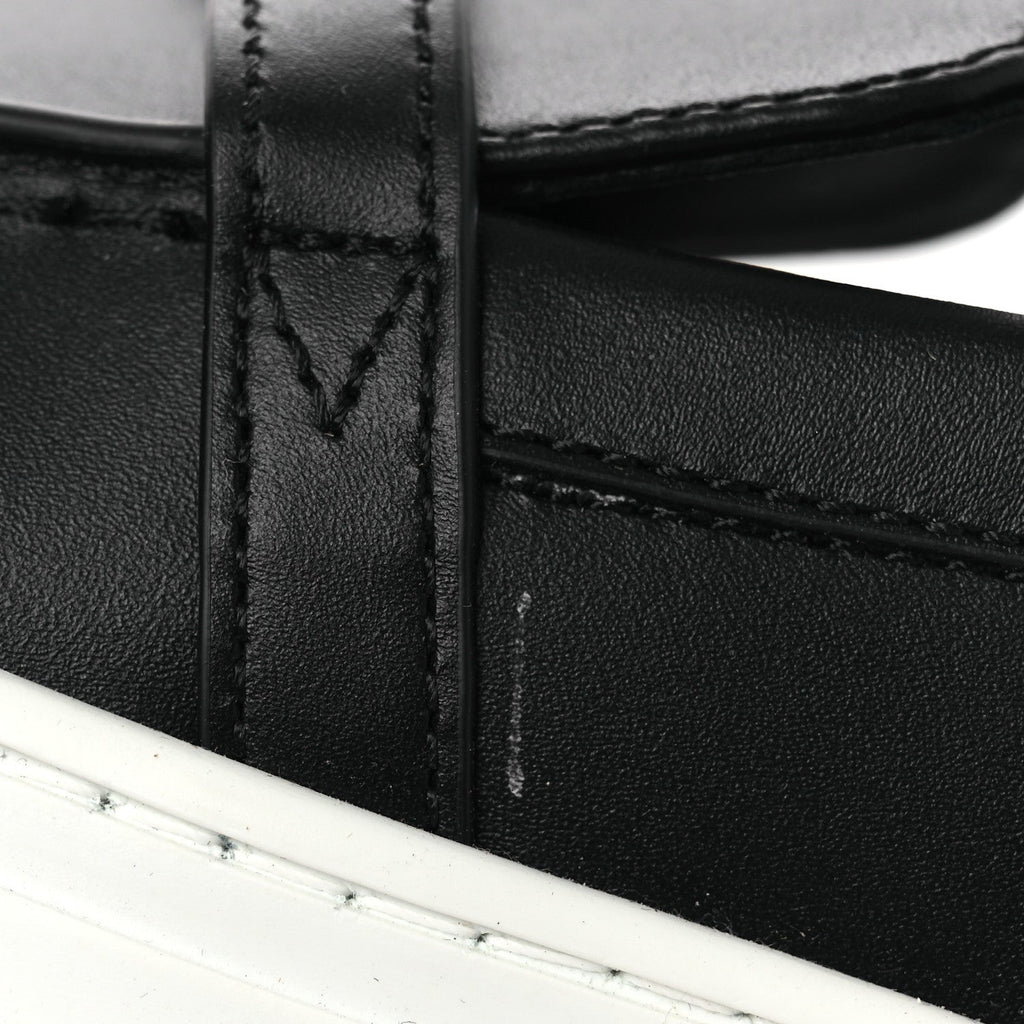 Calfskin Game Slip On Sneakers 39.5 Black wholesalehk.shop