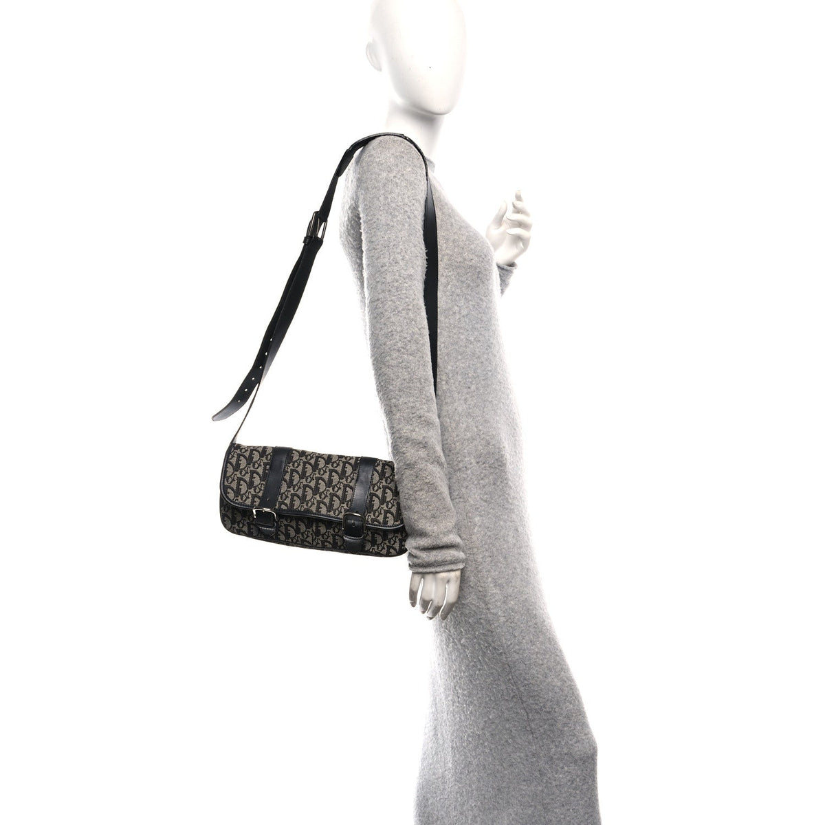 Monogram Messenger Black wholesalehk.shop