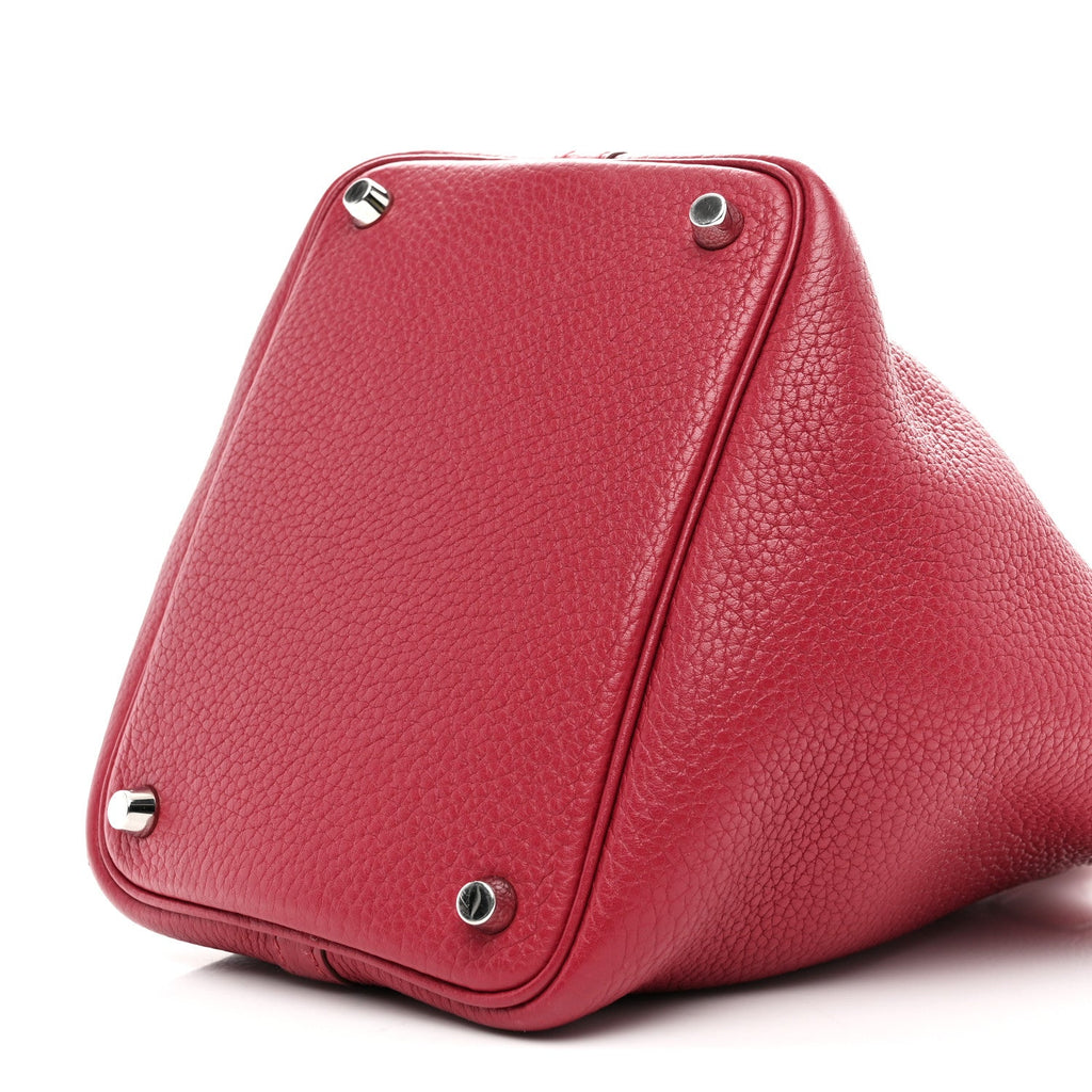 Taurillon Clemence Picotin Lock 18 PM Rubis £¨ Direct shipment via from wholesalehk.shop