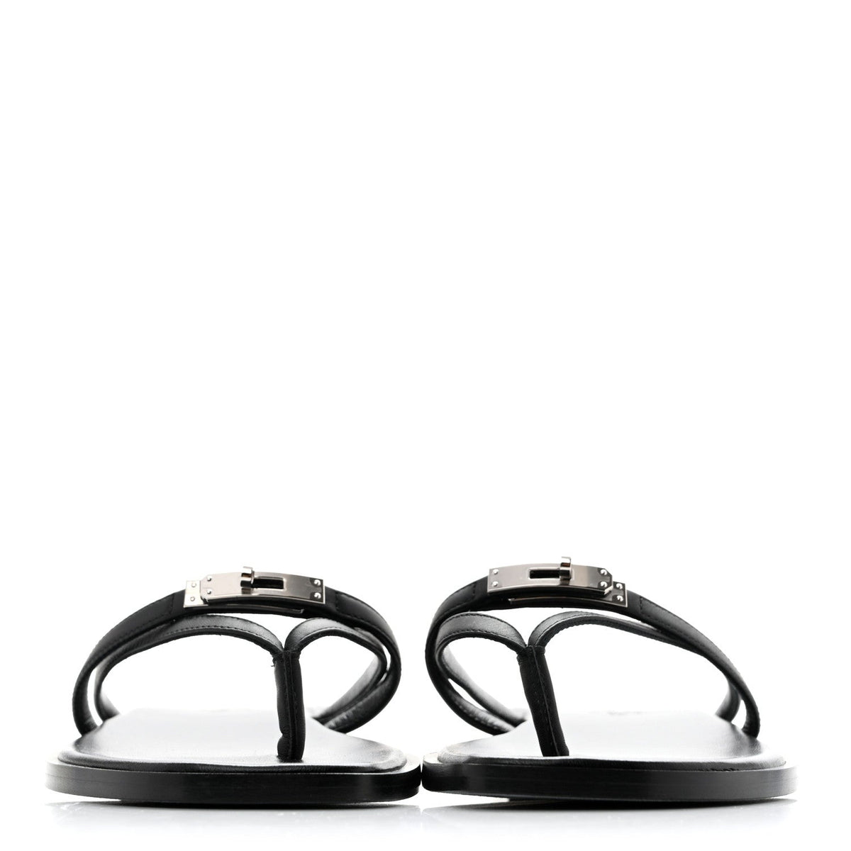 Calfskin Miss Sandals 35 Black wholesalehk.shop