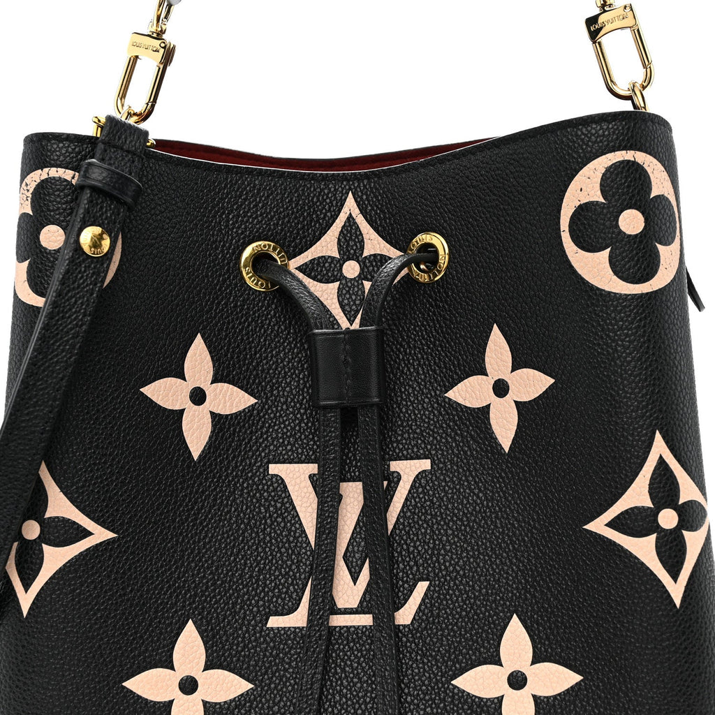 Empreinte Monogram Giant Neonoe MM Black Beige £¨ Direct shipment via from wholesalehk.shop