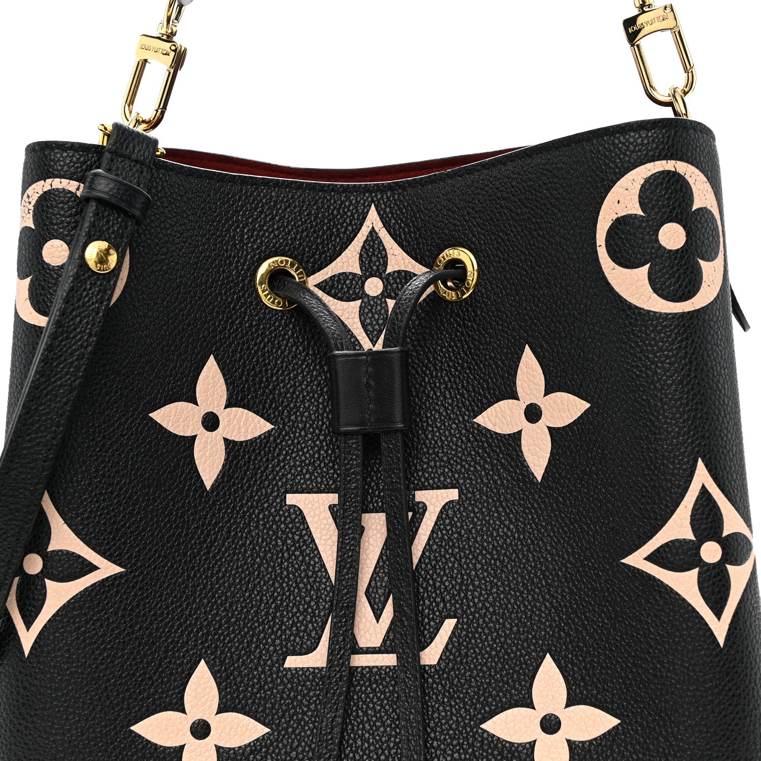 Empreinte Monogram Giant Neonoe MM Black Beige £¨ Direct shipment via from wholesalehk.shop