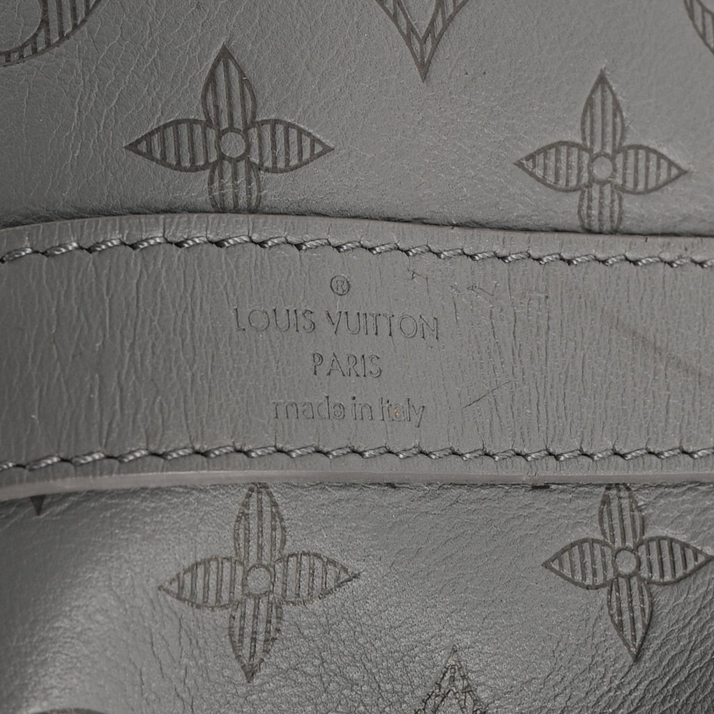 Calfskin Monogram Shadow Keepall Bandouliere 50 Anthracite Gray wholesalehk.shop