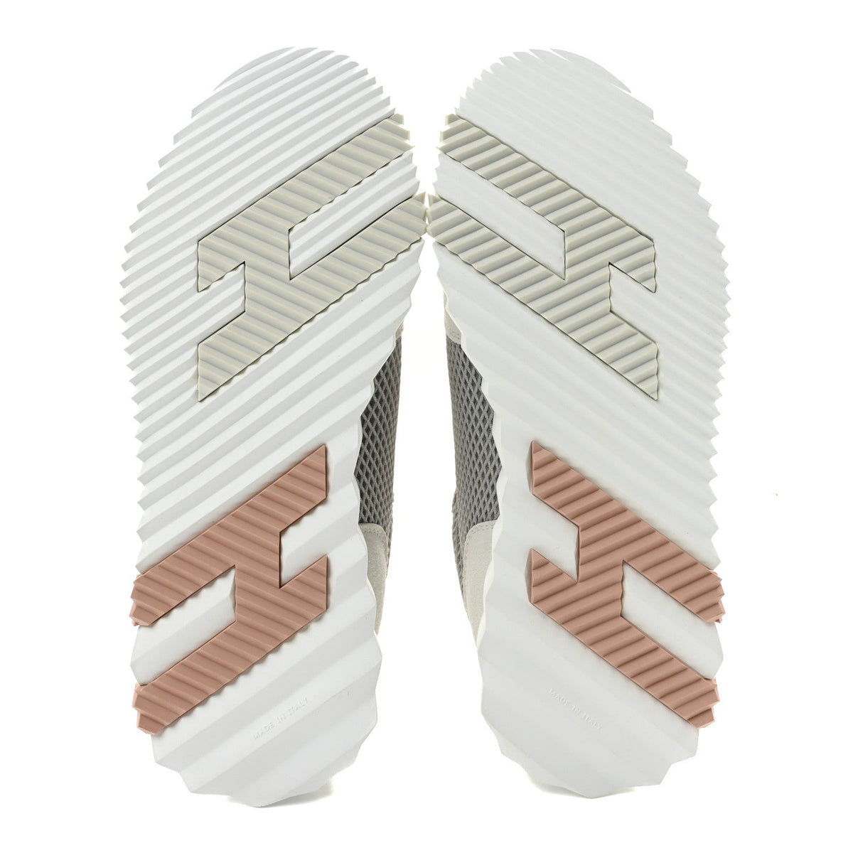 Air Mesh Suede Goatskin Bouncing Sneakers 39 Gris Lulea White wholesalehk.shop