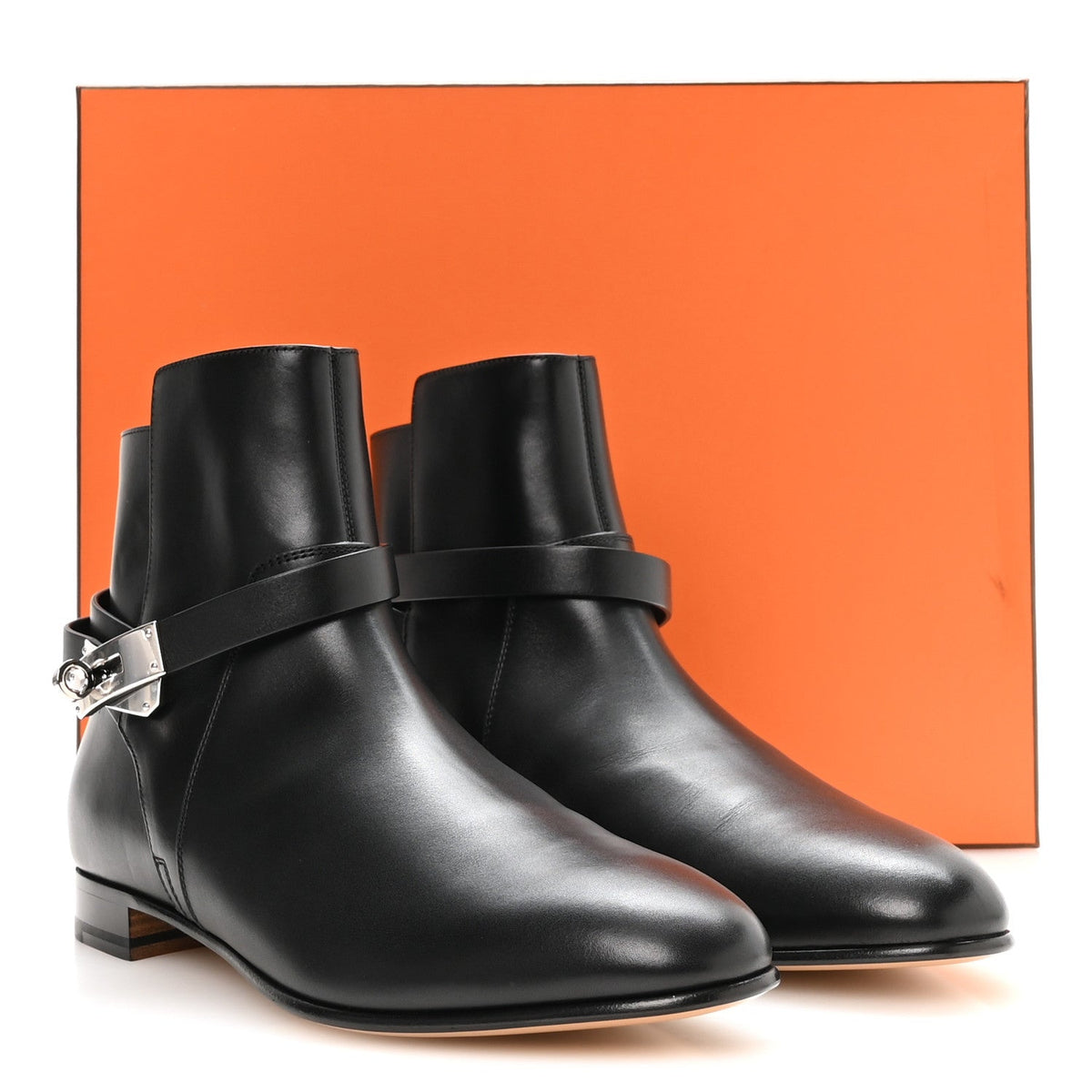 Calfskin Neo Low Boots 41 Black wholesalehk.shop