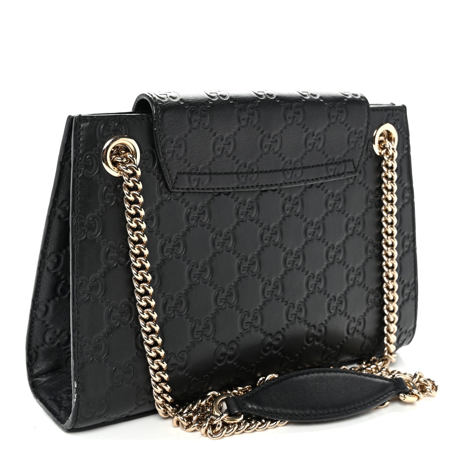 Guccissima Small Emily Shoulder Bag Black £¨ Direct shipment via from wholesalehk.shop