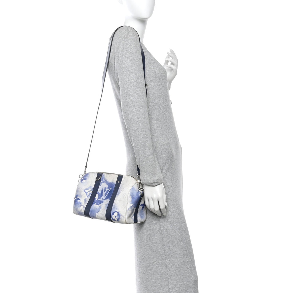 Monogram Watercolor Keepall XS Blue wholesalehk.shop