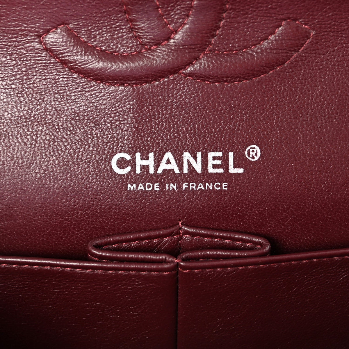 Lambskin Quilted Medium Double Flap Black wholesalehk.shop