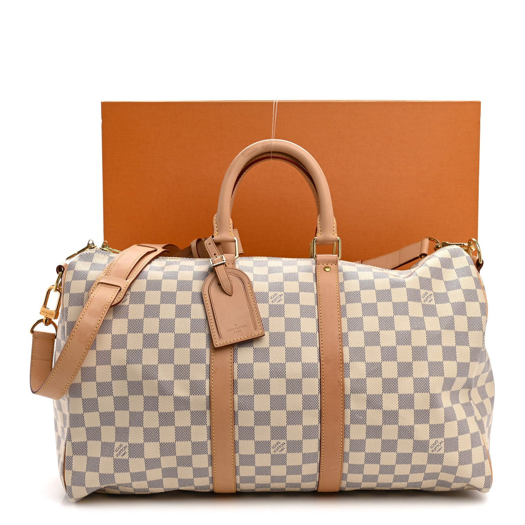 Damier Azur Keepall Bandouliere 45 wholesalehk.shop
