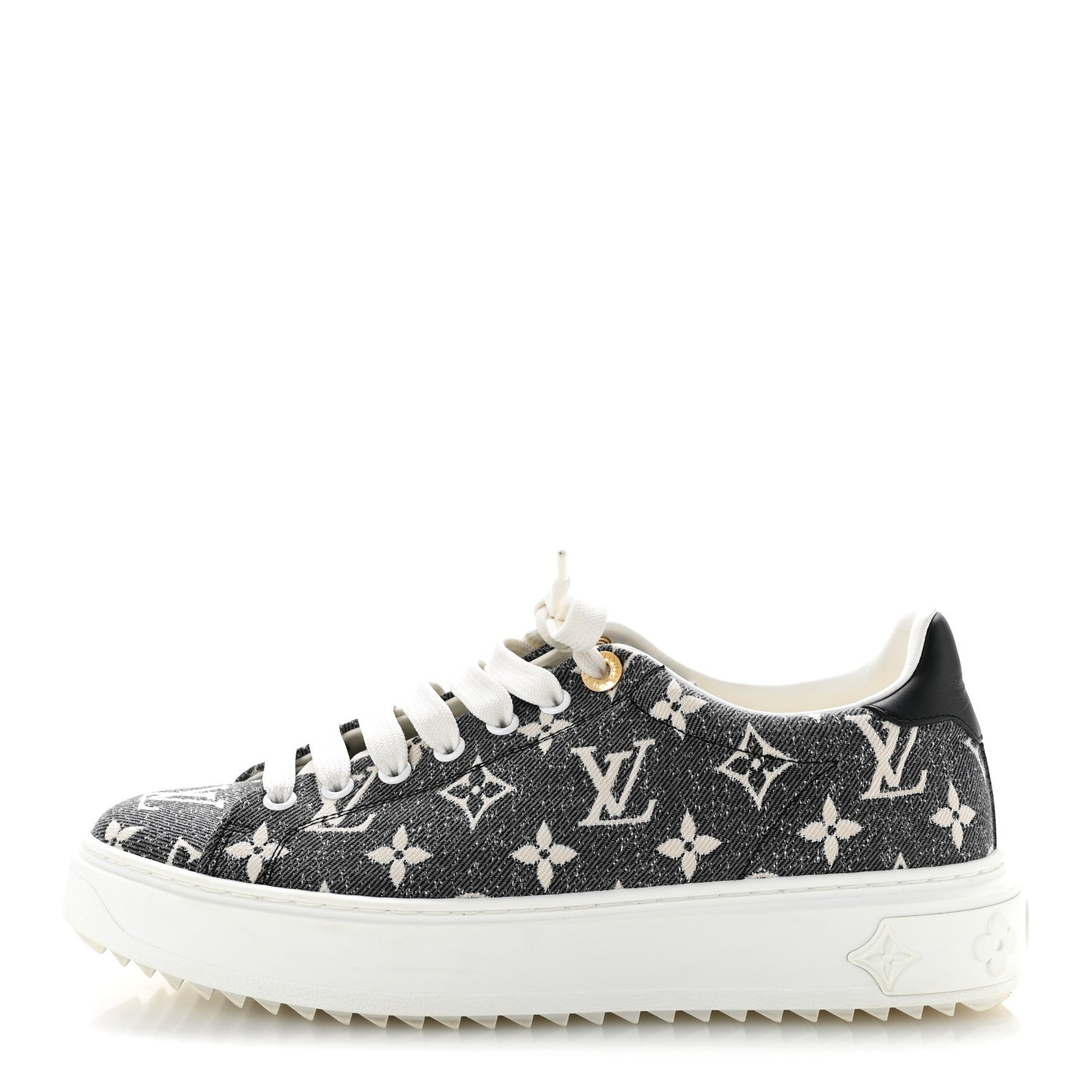 Denim Monogram Time Out Sneakers 39 £¨ Direct shipment via from wholesalehk.shop