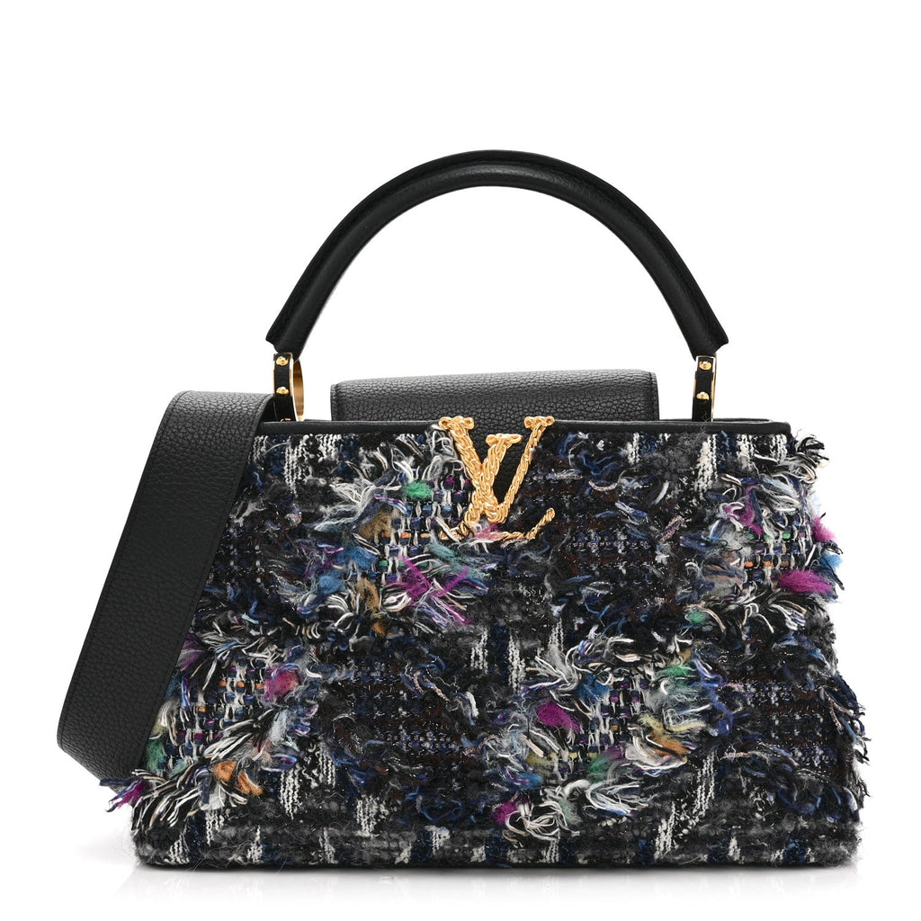 Tweed Calfskin Capucines MM Multicolor £¨ Direct shipment via from wholesalehk.shop