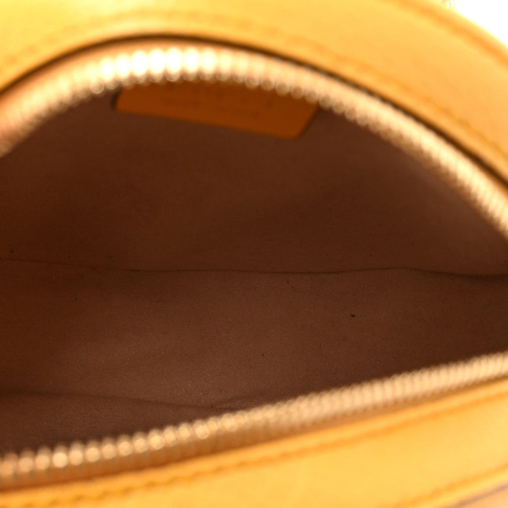 GG Supreme Monogram Flora Web Mini Ophidia Round Shoulder Bag Beige Multicolor Crop wholesalehk.shop