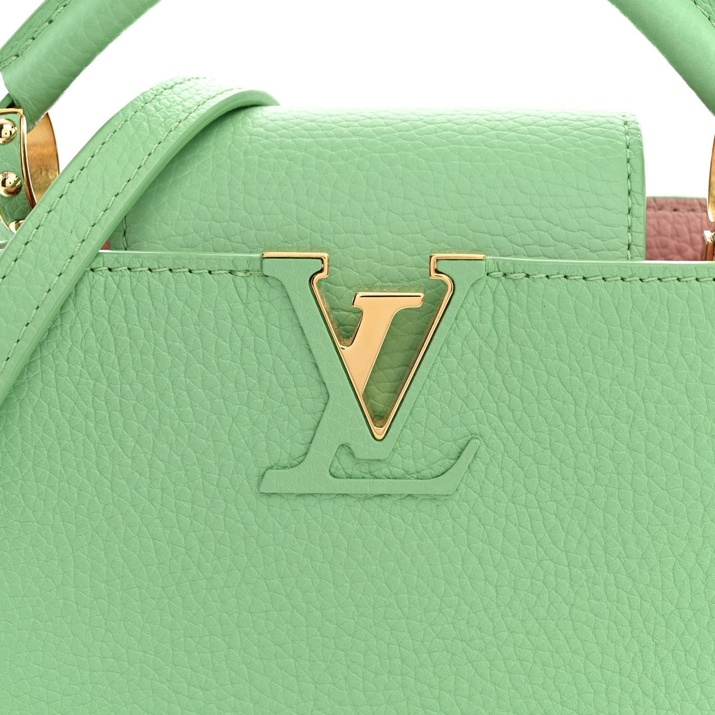 Taurillon Mini Capucines Vert Pomme £¨ Direct shipment via from wholesalehk.shop