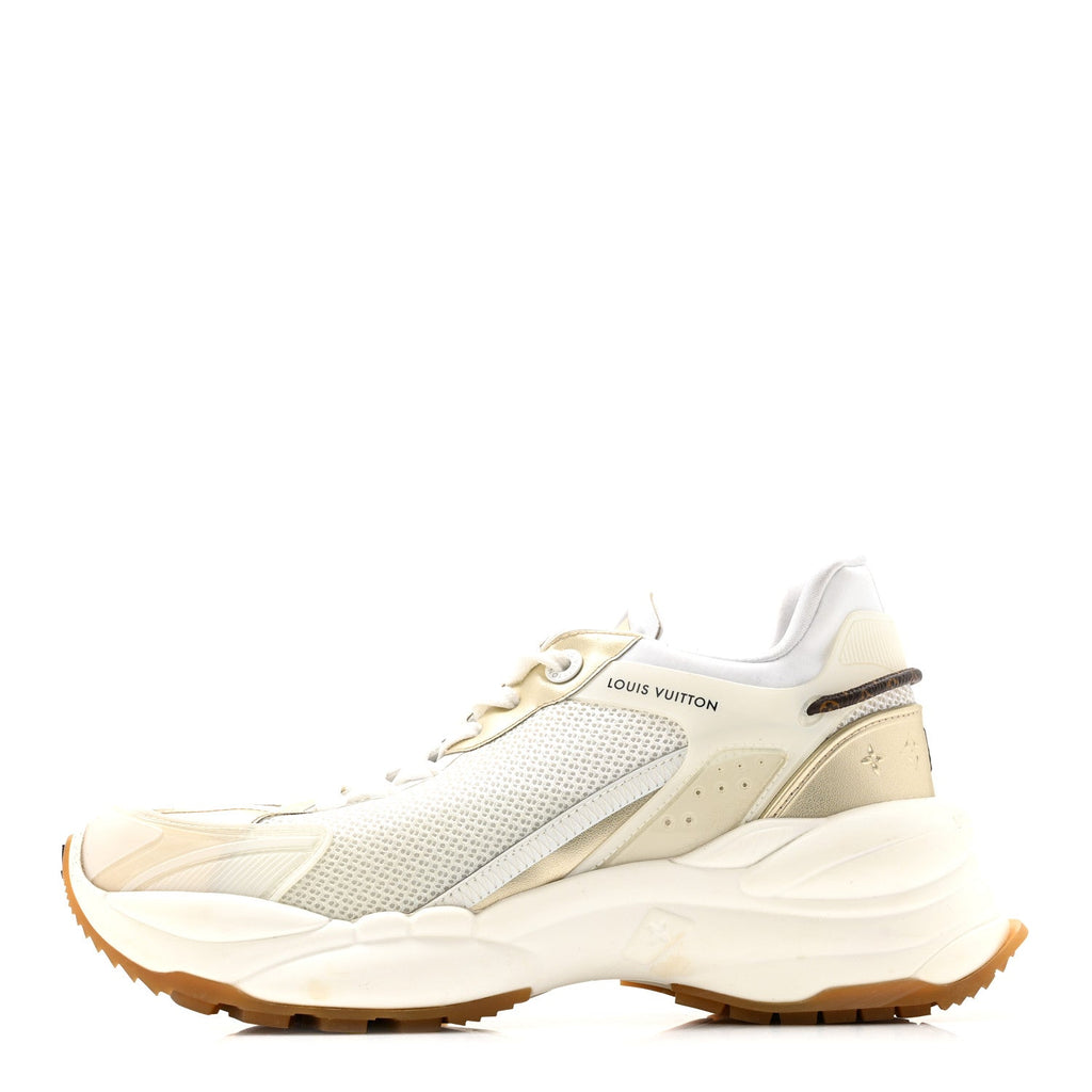 Monogram Calfskin Run 55 Sneakers 40 White £¨ Direct shipment via from wholesalehk.shop
