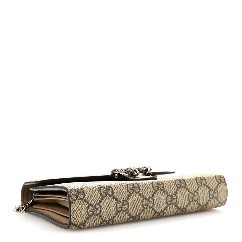 GG Supreme Monogram Mini Dionysus Chain Wallet wholesalehk.shop