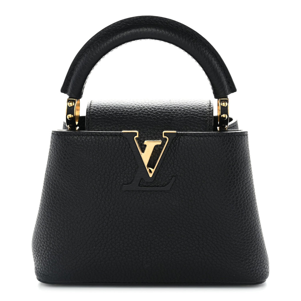 Taurillon Mini Capucines Black £¨ Direct shipment via from wholesalehk.shop