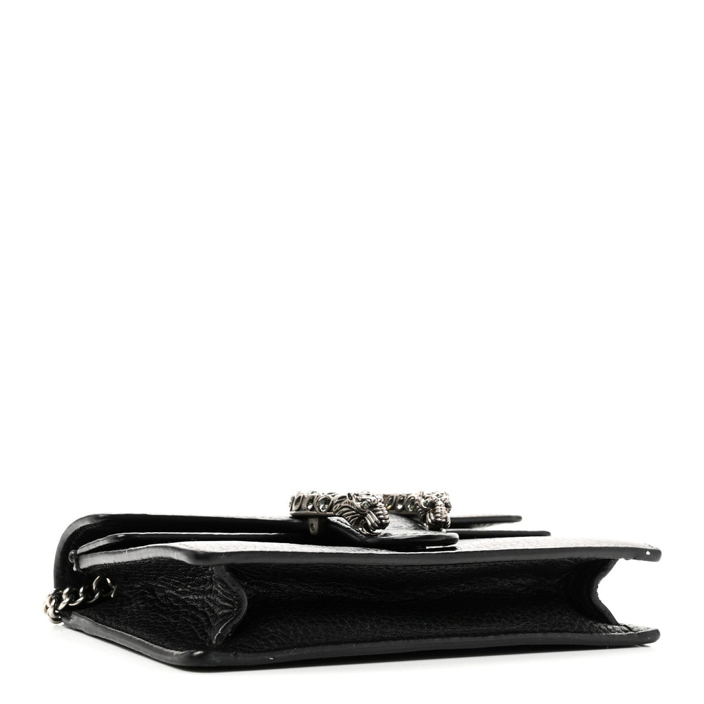 Calfskin Super Mini Dionysus Shoulder Bag Black wholesalehk.shop