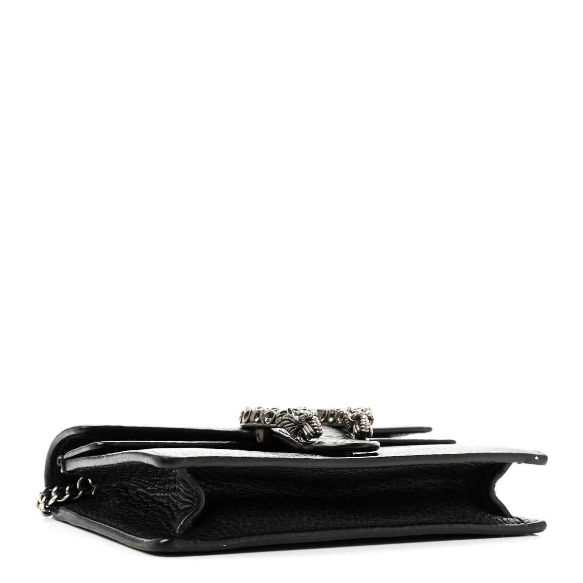 Calfskin Super Mini Dionysus Shoulder Bag Black wholesalehk.shop