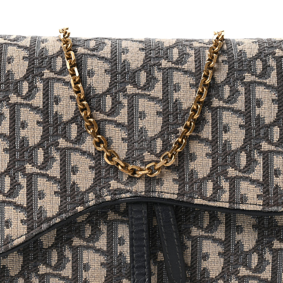 Oblique Saddle Chain Pouch Blue wholesalehk.shop