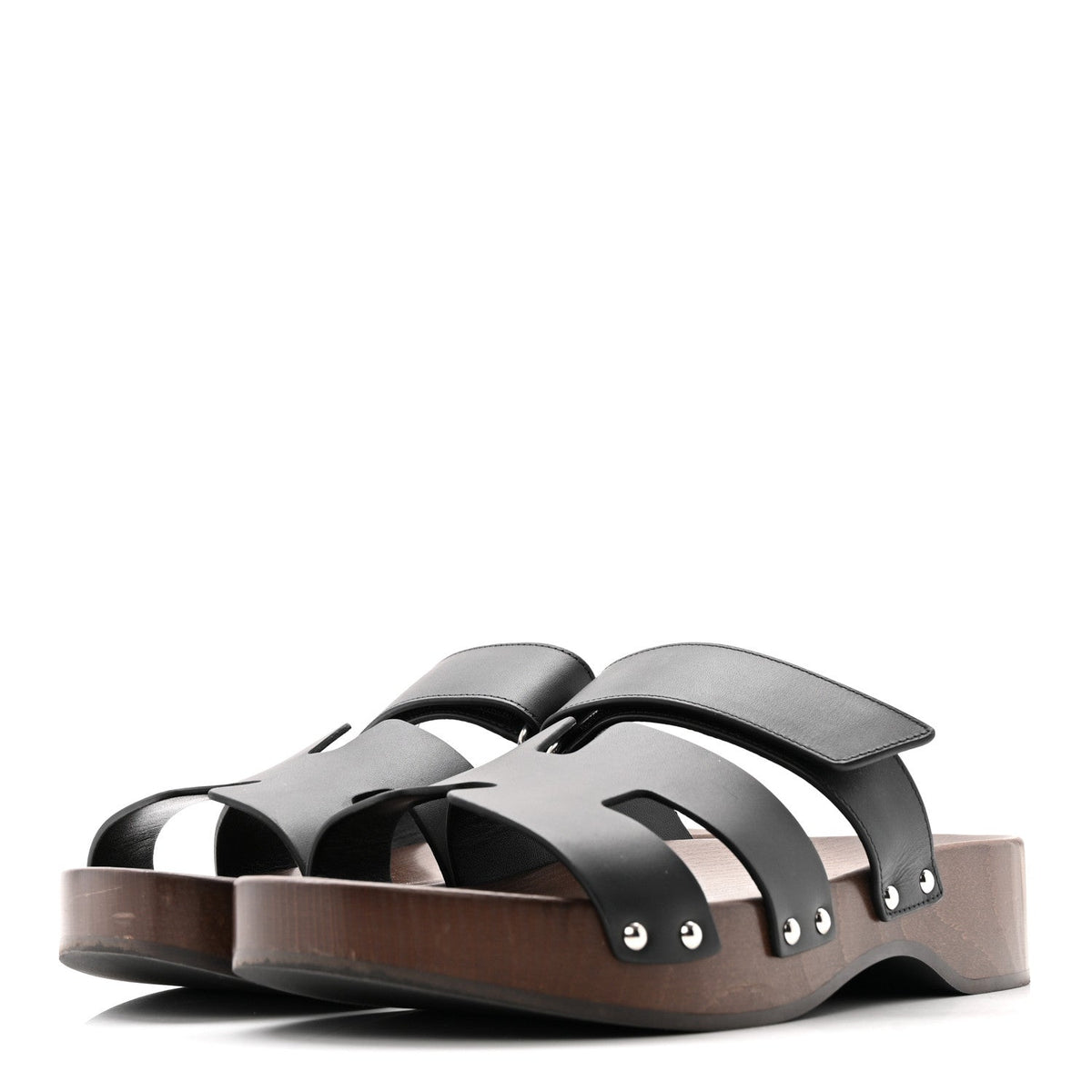 Calfskin Womens Kos Clog 39 Black wholesalehk.shop