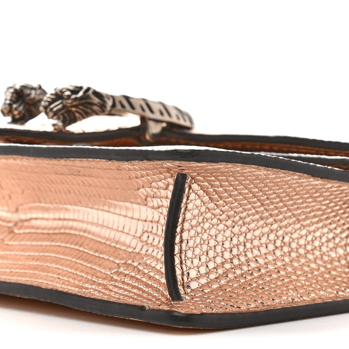 Metallic Lizard Super Mini Dionysus Bag Rame wholesalehk.shop