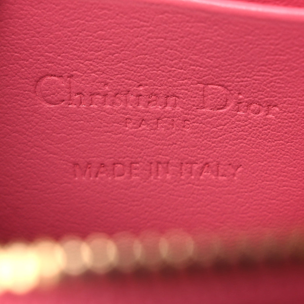 Patent Cannage Lady Dior Phone Holder Pink wholesalehk.shop