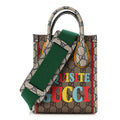 GG Supreme Monogram Exquisite Mini Vertical Tote Beige Ebony Blue Crop Live Red wholesalehk.shop